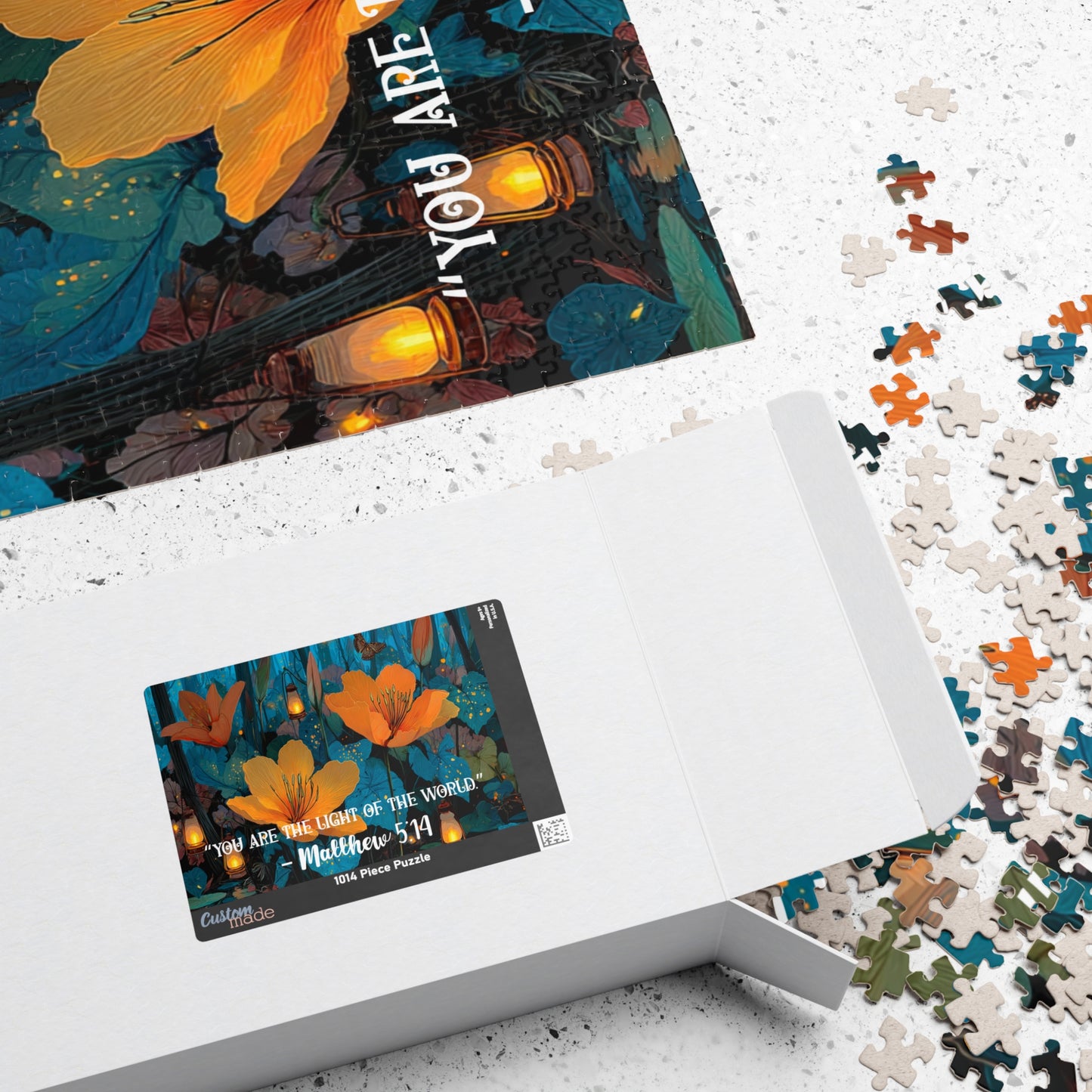 Light of the World Jigsaw Puzzle, Inspirational Game, Thoughtful Religious Gift for Friends Puzzle The Puzzle Chest