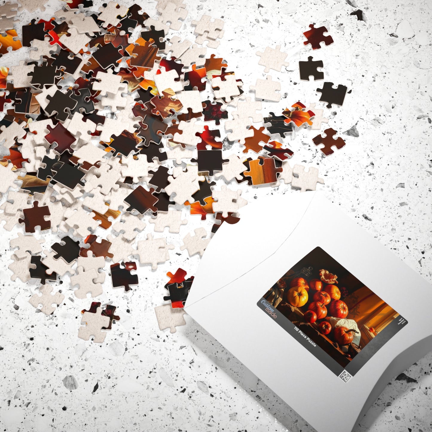 Fall Harvest Still Life Jigsaw Puzzle, Autumn Vintage Style Art Design, Seasonal Cozy Family Activity, Best Puzzle Lover Gift, Thanksgiving Puzzle The Puzzle Chest