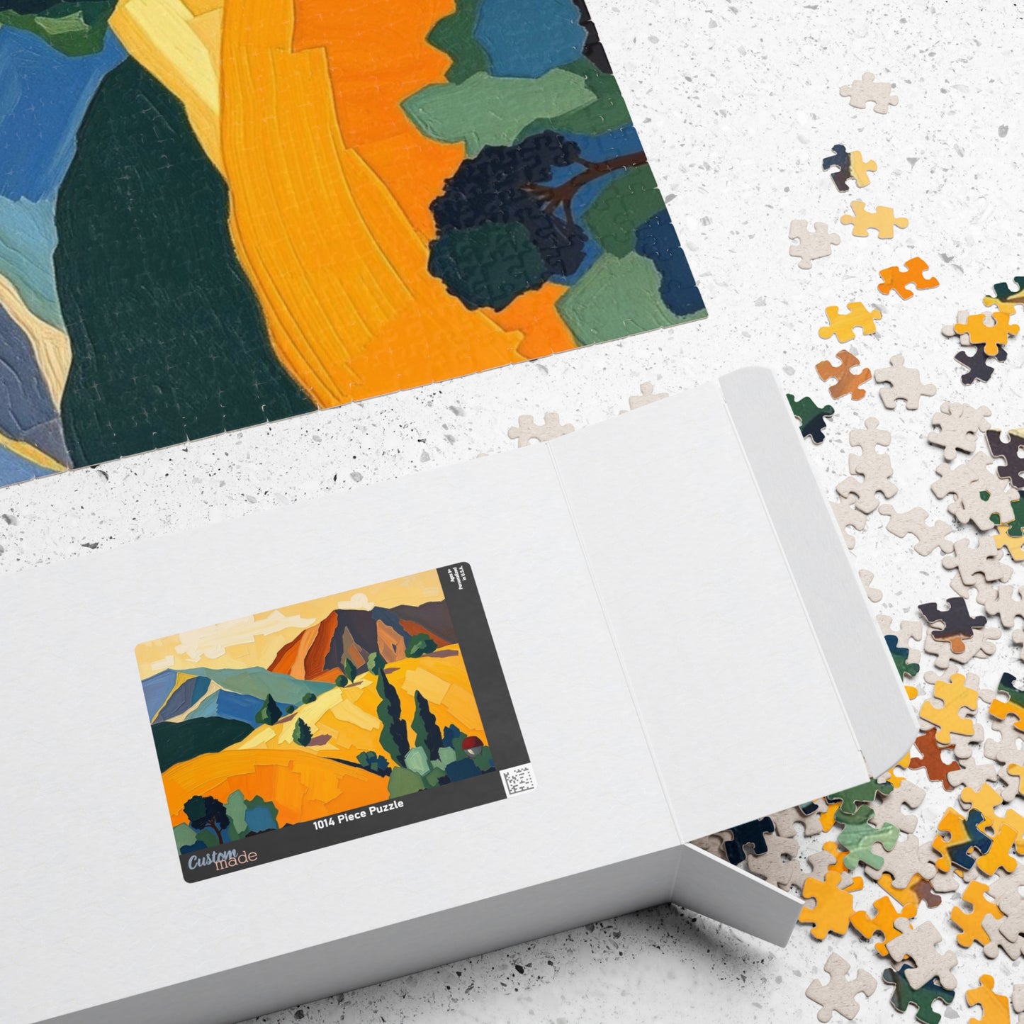 Scenic Landscape Jigsaw Puzzle, Nature Lover Gift for Friend, Creative Activity for Family Game Nights, Quiet Solo Home Entertainment Puzzle The Puzzle Chest