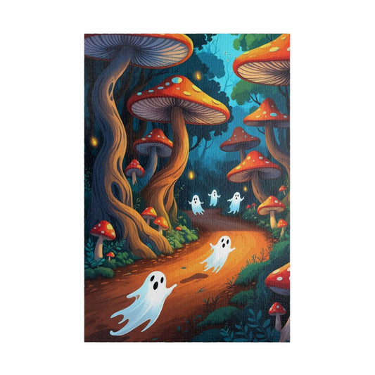 Charming Ghostly Adventure Halloween Jigsaw Puzzle for Adults, 110-1014 Pieces 1014 pcs (Vertical) Puzzle The Puzzle Chest