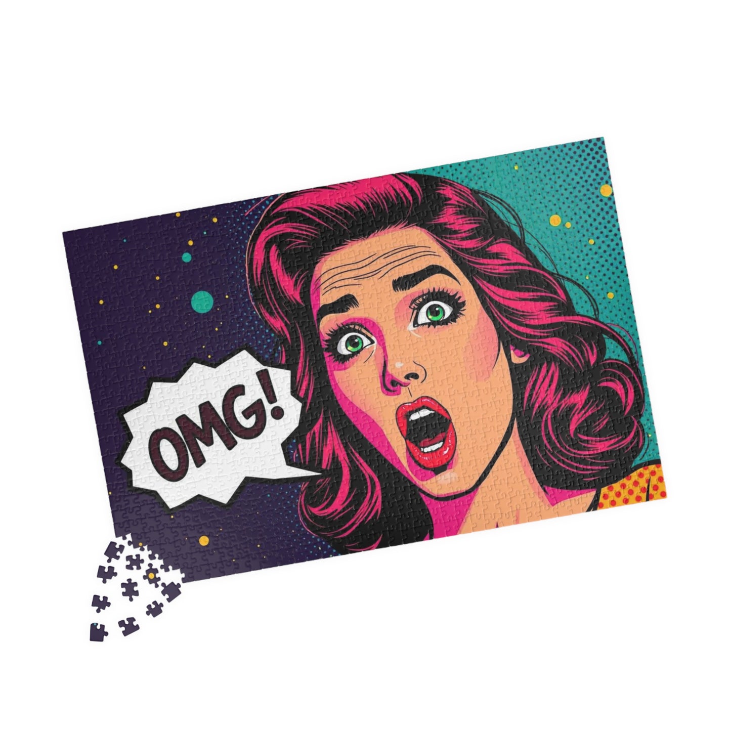 OMG! Pop Art Puzzle - Colorful 110-1014 Piece Jigsaw Fun Gift for Adult, Home Entertainment Family Bonding Game Night, Stress Relief Puzzle The Puzzle Chest
