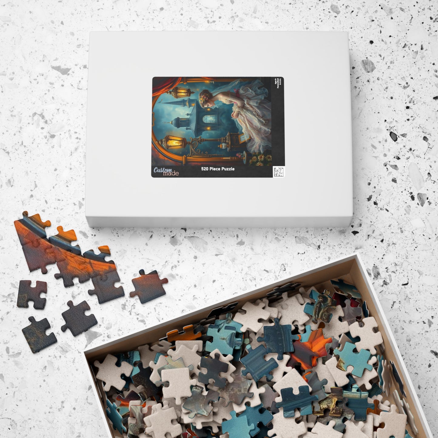 Enchanting Steampunk Art Puzzle, Romantic Imagery for Relaxation, 110-1014 Pieces, Great Gift for Puzzle Lovers, Cozy Night In, Indoor Fun Puzzle The Puzzle Chest