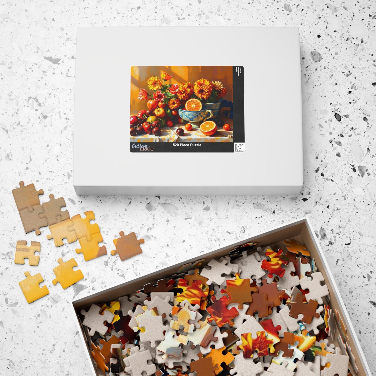 Floral Still Life Puzzle, Vintage Style Art Adult Jigsaw Game, Family Activity Home Entertainment, Gift for Garden Lover, Puzzle Enthusiast Puzzle The Puzzle Chest