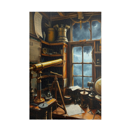 Cozy Steampunk Studio Puzzle - Exploration Theme 1014 pcs (Vertical) Puzzle The Puzzle Chest