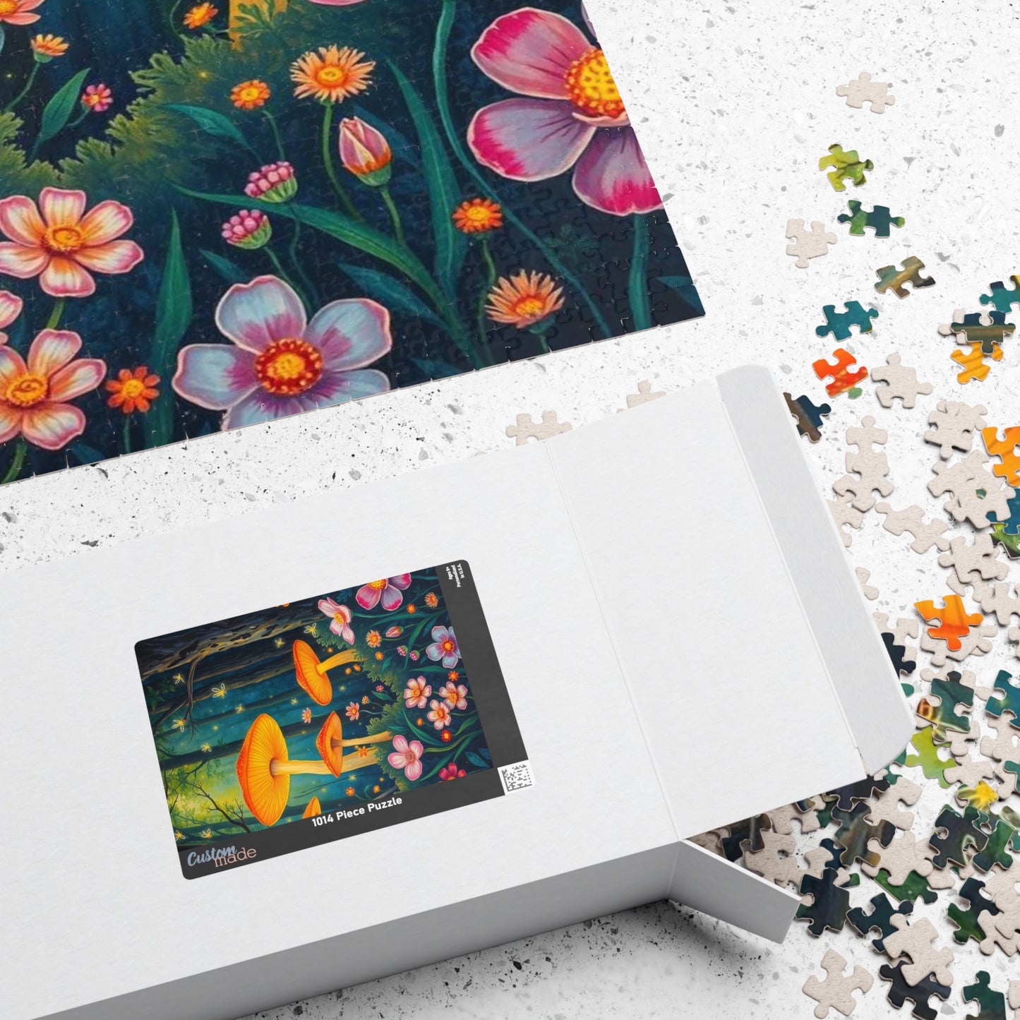 Mushroom Forest Puzzle, Nature-Themed Jigsaw Game, 110-1014 Piece Family or Solo Fun, Holiday Birthday Gift for Nature Lover, Friend Puzzle The Puzzle Chest