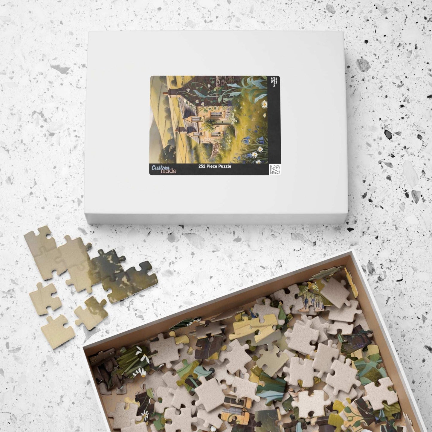Charming Cottage Jigsaw Puzzle, 110-1014 Piece Relaxing Landscape Game for Adults, Unique Nature Lover Gift, Family Fun, Home Entertainment Puzzle The Puzzle Chest