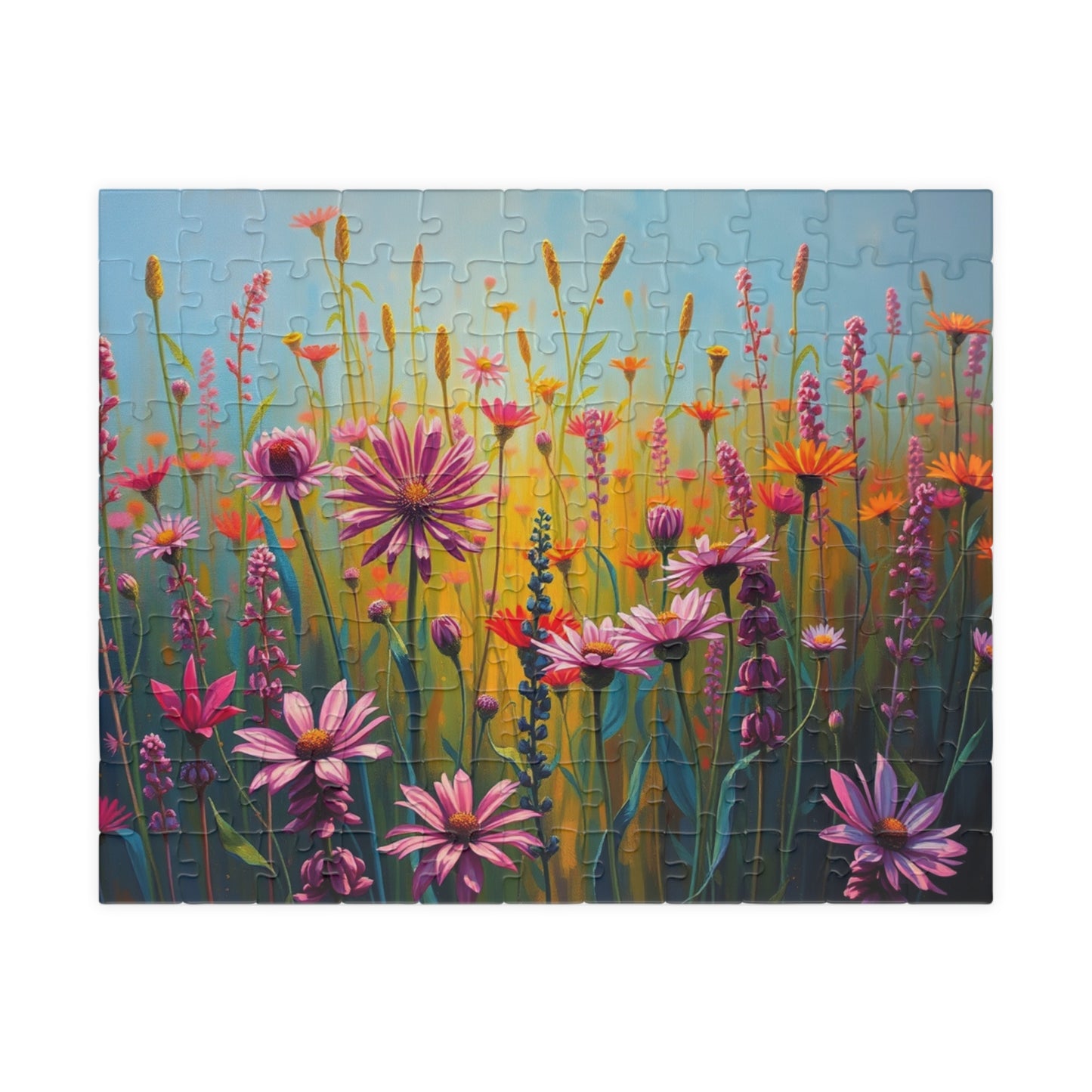 Floral Jigsaw Puzzle | Springtime Botanical Puzzle for Adults | Nature Lovers Gift, Family or Solo Fun, Mindfulness Activity, Game Night 110 pcs (Horizontal) Puzzle The Puzzle Chest