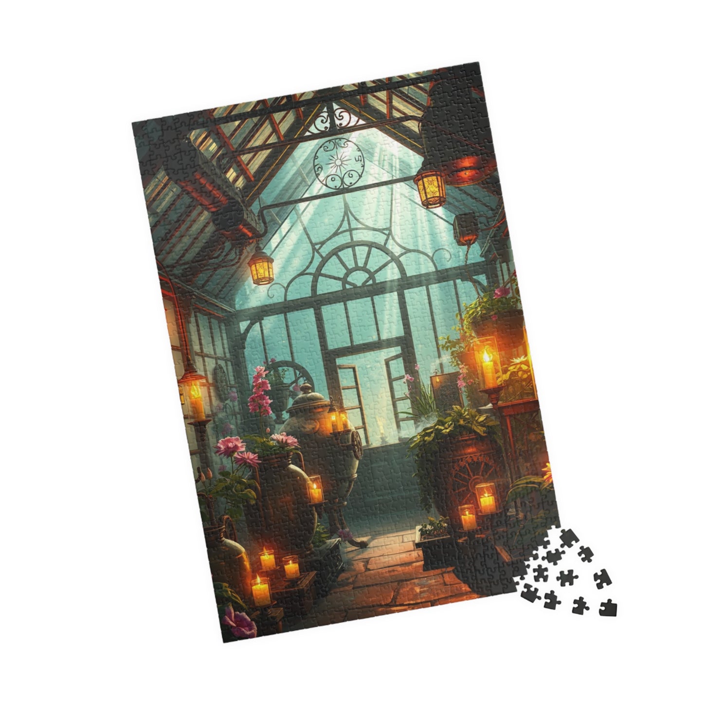 Steampunk Greenhouse Jigsaw Puzzle for Adults 1014 pcs (Vertical) Puzzle The Puzzle Chest