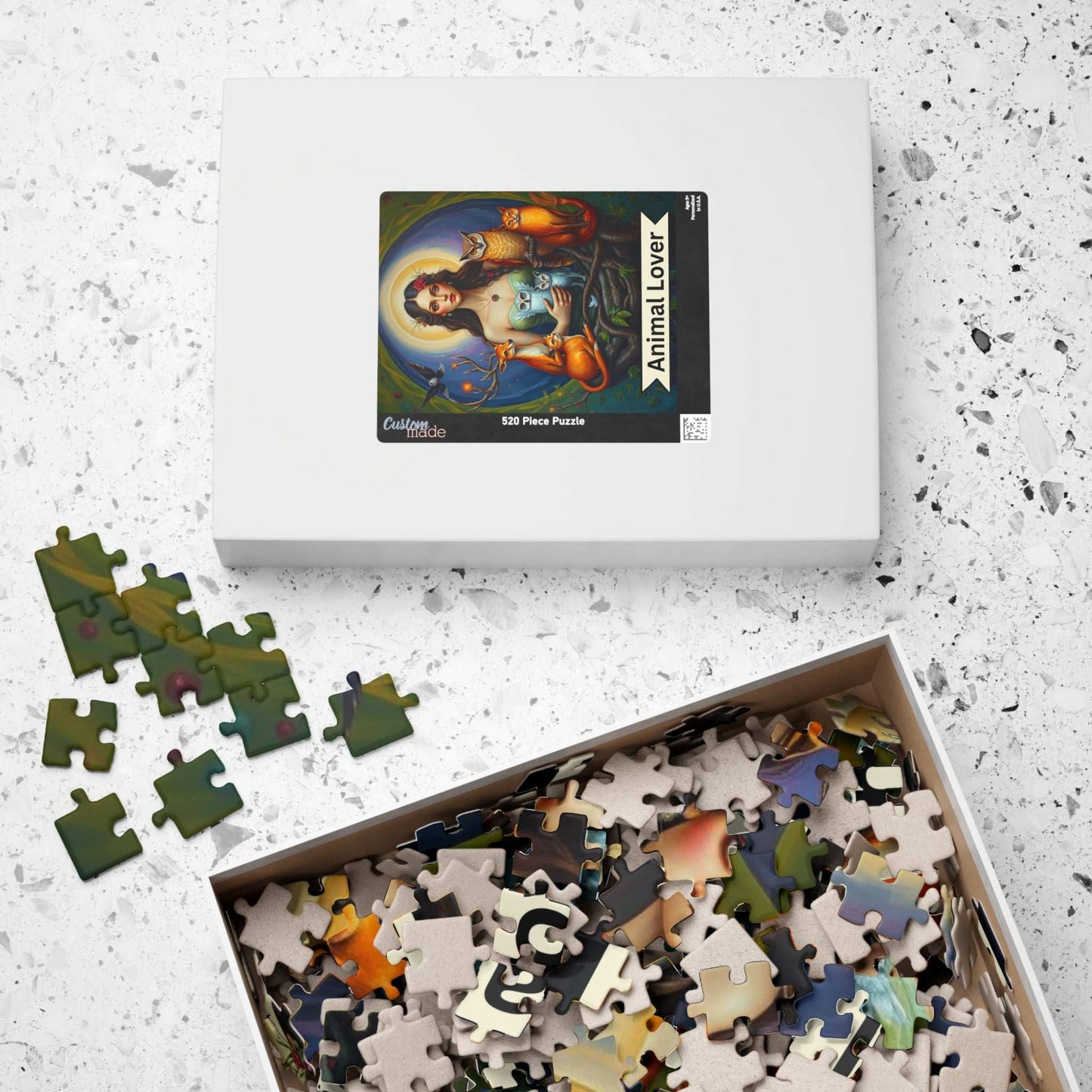 The Animal Lover Jigsaw Puzzle - Tarot Style Game for Puzzle Loving Wildlife Enthusiast Puzzle The Puzzle Chest