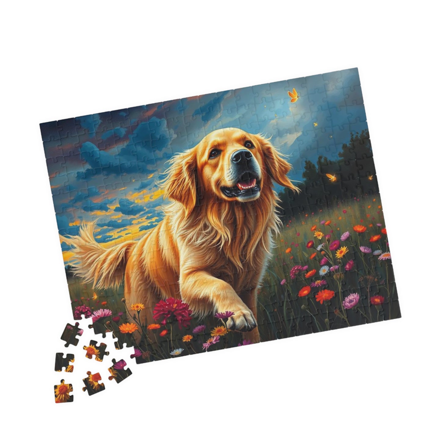Golden Retriever Puzzle | 110-1014 Piece Dog Lover Jigsaw, Gift for Friend Pet Owner, Family Activity Solo Fun, Quiet Pastime Puzzle The Puzzle Chest