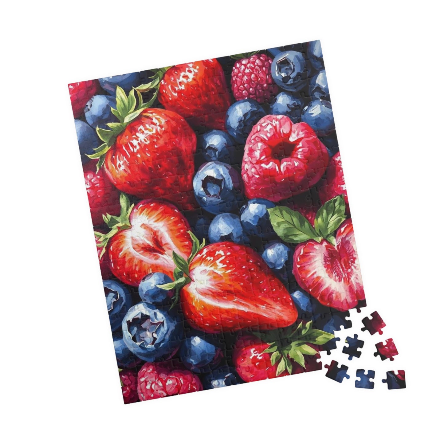 Fruity Jigsaw Puzzle Art - 110, 252, 520, 1014-piece, Foodie Gift for Friends, Family Game Night, Fruit Lover's Challenge Puzzle The Puzzle Chest