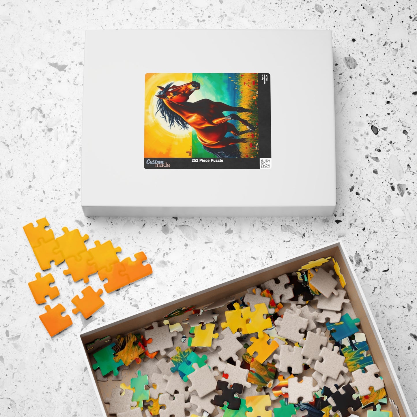Majestic Horse Puzzle - 110 to 1014-piece Nature Theme Adult Jigsaw Game, Perfect Gift for Animal Lover Equestrian, Indoor Family Activity Puzzle The Puzzle Chest