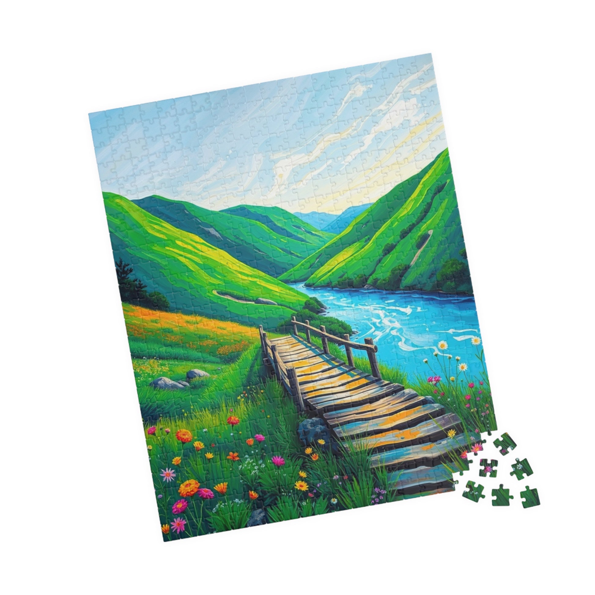 Scenic Nature Puzzle - 110, 252, 520, 1014-piece | Perfect Gift for Nature Lovers, Family Game Night, Home Decor, Puzzle Puzzle The Puzzle Chest