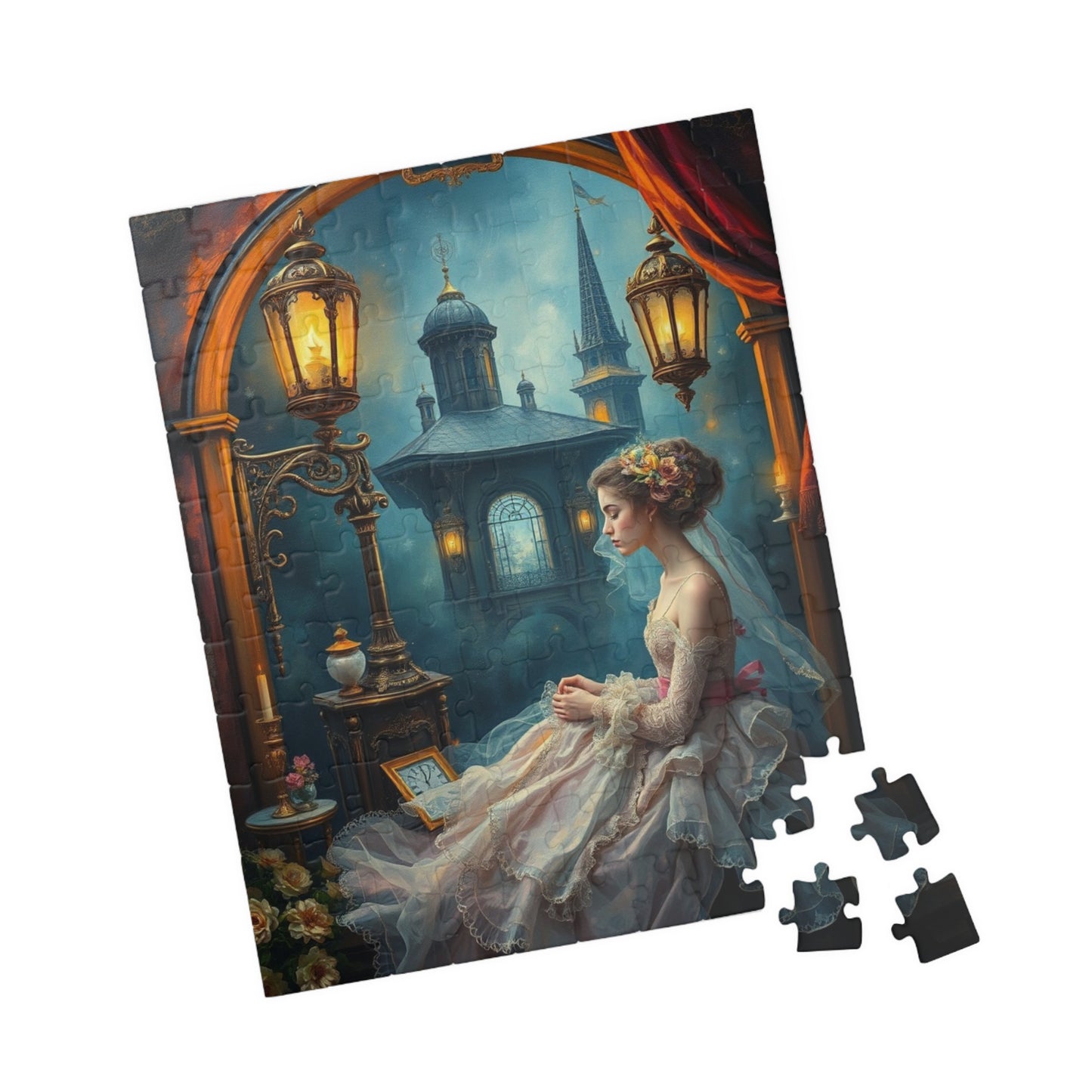 Enchanting Steampunk Art Puzzle, Romantic Imagery for Relaxation, 110-1014 Pieces, Great Gift for Puzzle Lovers, Cozy Night In, Indoor Fun Puzzle The Puzzle Chest
