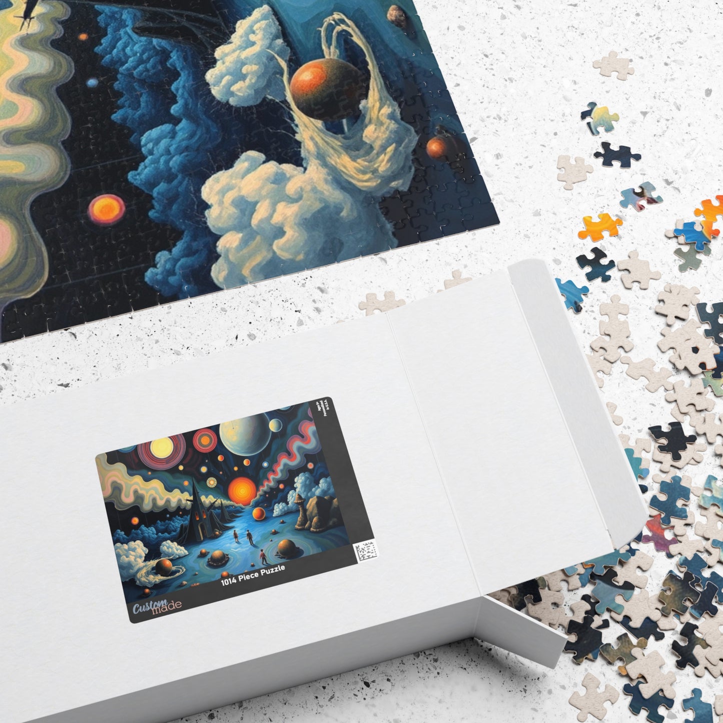 Cosmic Adventure Puzzle | Space Art Jigsaw for Adults | Relaxing Activity, Gift for Fantasy Lover Puzzle Enthusiast, Family Fun Puzzle The Puzzle Chest