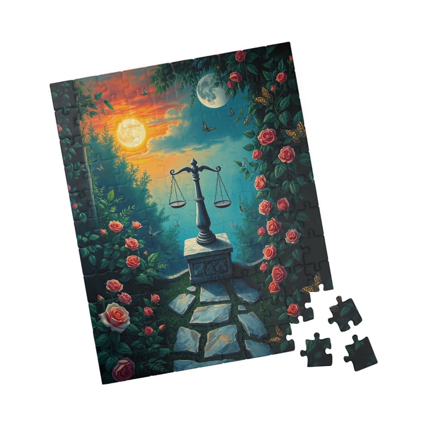Scenic Balance Puzzle, 110 to 1014 Pieces | Perfect Gift for Puzzle Art Lover, Relaxation, Family Fun Game Night, Best Mindfulness Activity Puzzle The Puzzle Chest