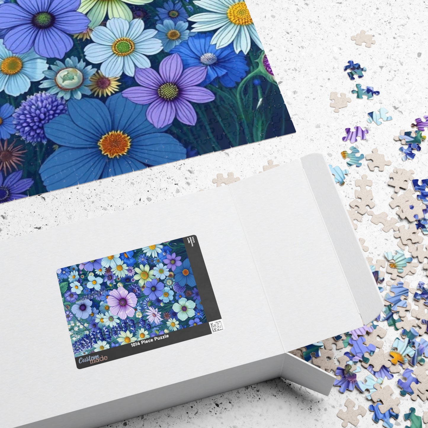 Floral Jigsaw Puzzle, 110 252 520 1014-Piece Puzzle, Nature Gift, Home Décor, Mindfulness Activity, Flower Lovers, Frameable Art Puzzle The Puzzle Chest