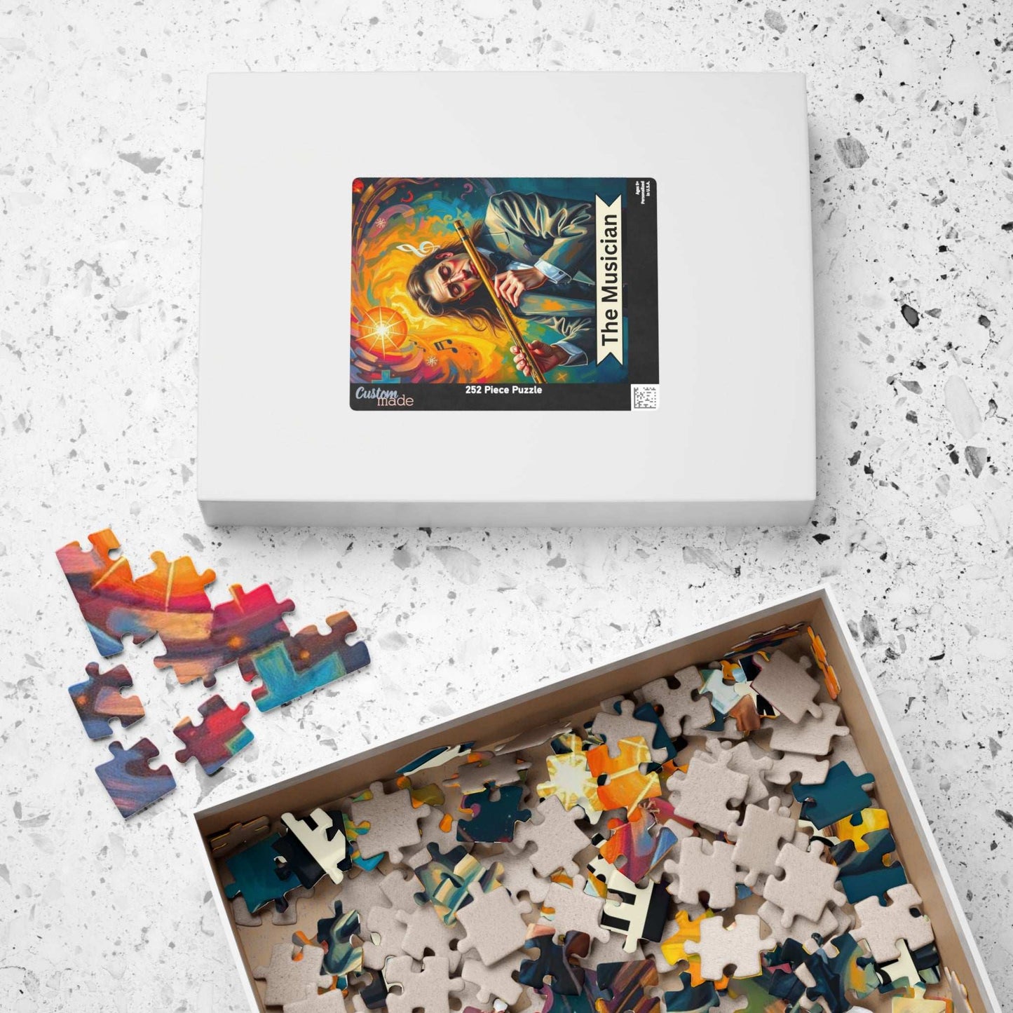 The Musician Jigsaw Puzzle - Tarot Style Game for Musicians/Music Lovers
