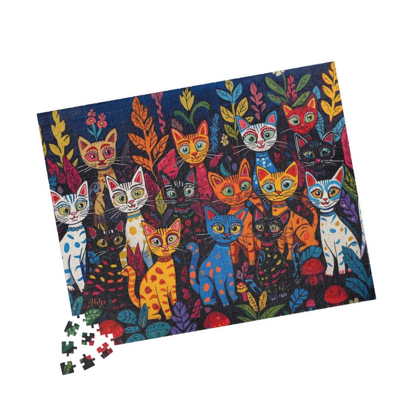 Kitten Kingdom Puzzle - Cat Jigsaw Game for Animal Lovers and Feline Owners 520 pcs (Horizontal) Puzzle The Puzzle Chest