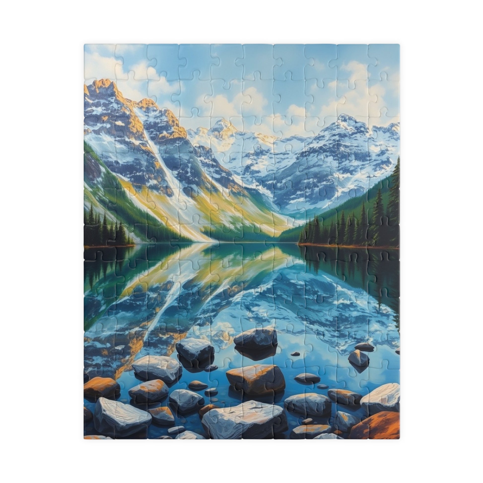 Stunning Nature Landscape Puzzle - 110, 252, 520, 1014-piece Jigsaw for Nature Lovers, Gift for Holidays, Family Fun, Home Decor 110 pcs (Vertical) Puzzle The Puzzle Chest