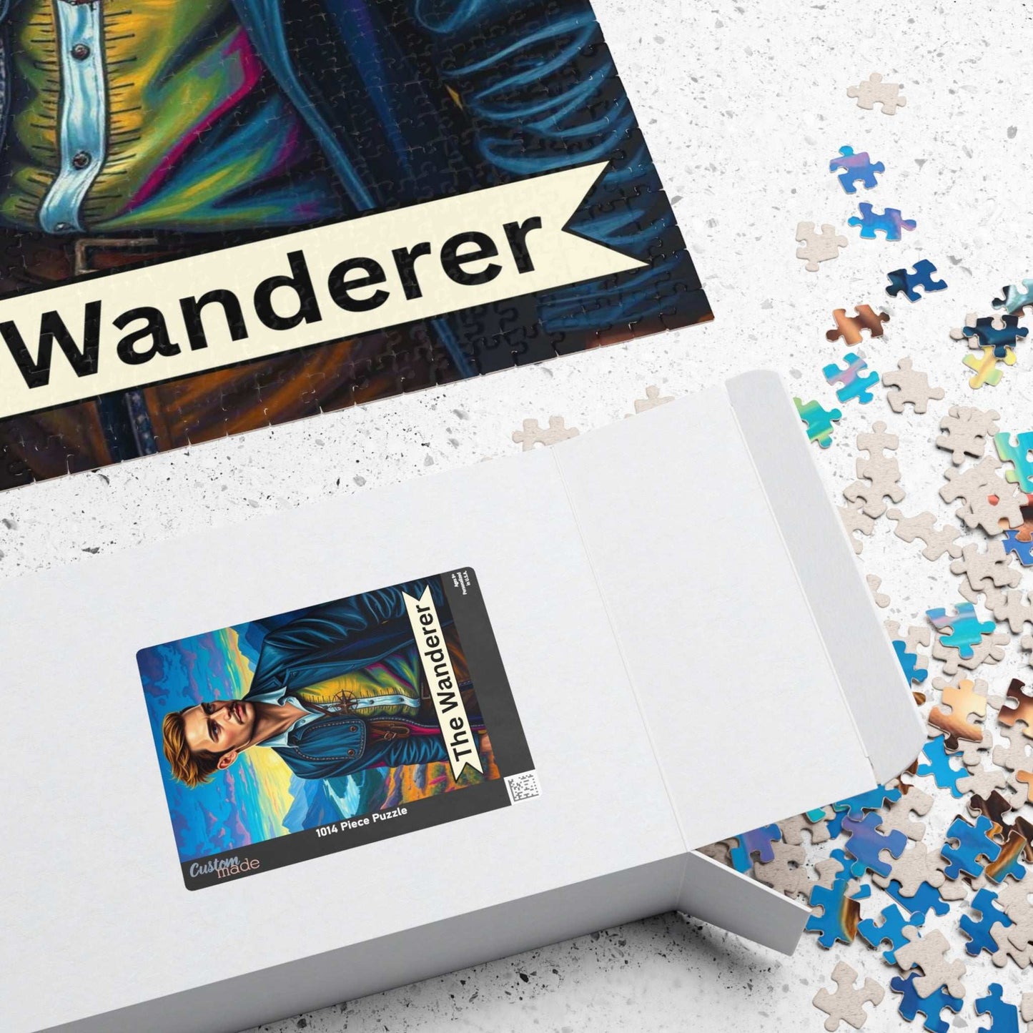 The Wanderer Tarot Card Jigsaw Puzzle: Mindful Challenge Puzzle The Puzzle Chest