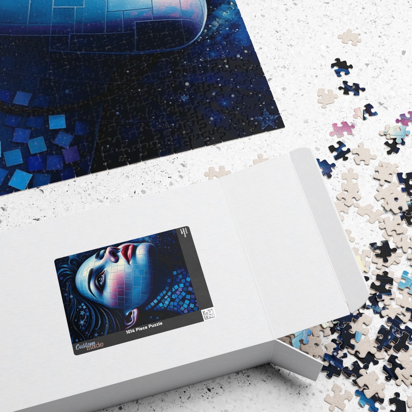 Mystical Woman Mosaic Jigsaw Puzzle, 110-1014 Pieces, Unique Puzzle Artwork, Perfect Gift for Art Lovers, Relaxation, Family Game Night Puzzle The Puzzle Chest