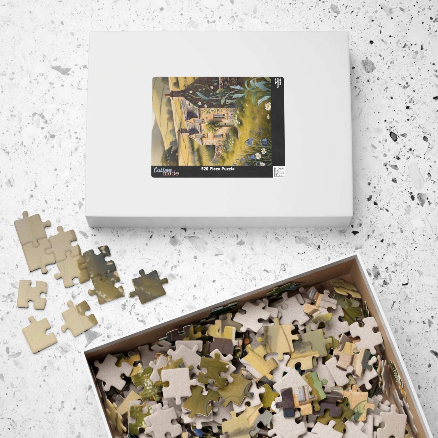 Charming Cottage Jigsaw Puzzle, 110-1014 Piece Relaxing Landscape Game for Adults, Unique Nature Lover Gift, Family Fun, Home Entertainment Puzzle The Puzzle Chest