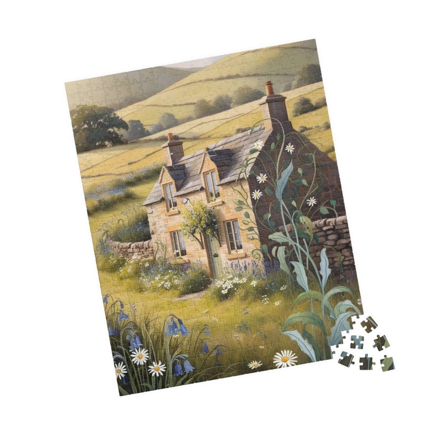 Charming Cottage Jigsaw Puzzle, 110-1014 Piece Relaxing Landscape Game for Adults, Unique Nature Lover Gift, Family Fun, Home Entertainment Puzzle The Puzzle Chest