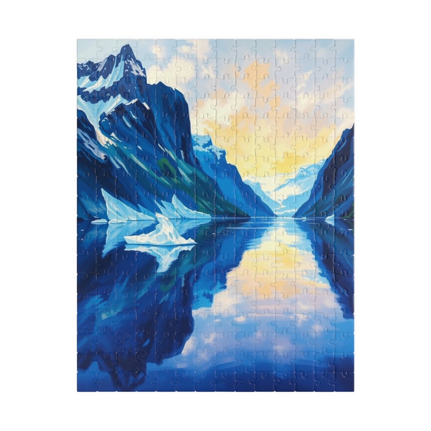 Scenic Landscape Puzzle | Serenity Vibes | 110, 252, 520, 1014-piece | Mindfulness Activity, Gift for Nature Lovers, Family Game, Home 252 pcs (Vertical) Puzzle The Puzzle Chest