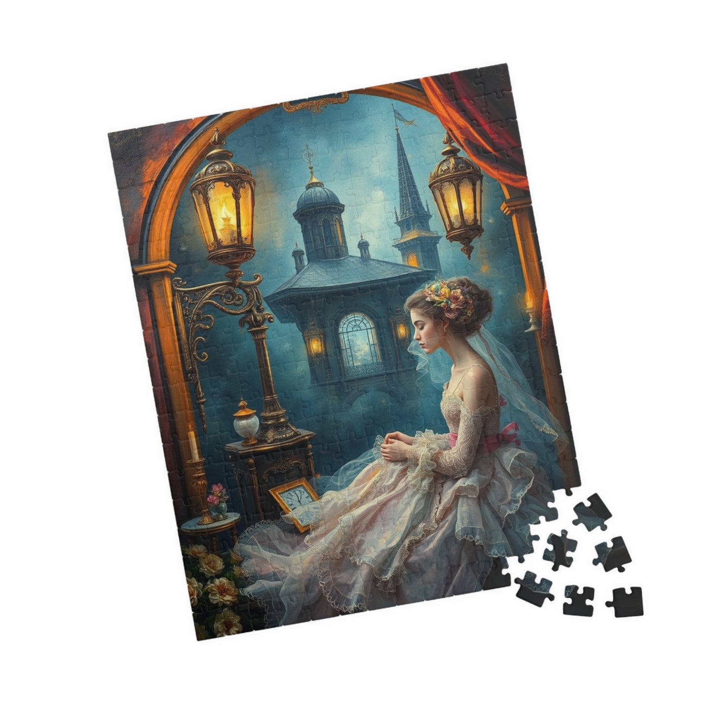 Enchanting Steampunk Art Puzzle, Romantic Imagery for Relaxation, 110-1014 Pieces, Great Gift for Puzzle Lovers, Cozy Night In, Indoor Fun Puzzle The Puzzle Chest