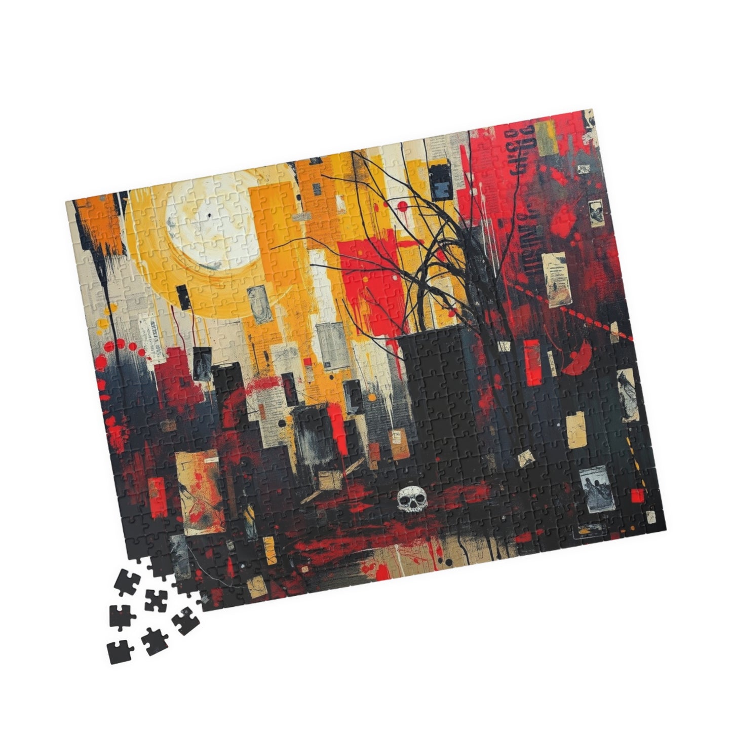 Artistic Abstract Jigsaw Puzzle, Unique Gift for Adult Puzzle Lovers and Art Enthusiasts, Mindfulness Activity, Great for Family Game Night Puzzle The Puzzle Chest