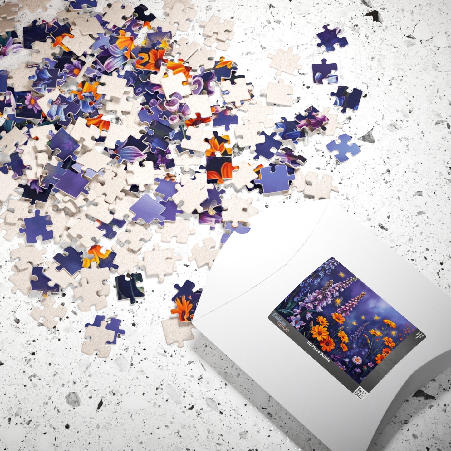 Floral Dreamscape Puzzle: 110-1014 Piece Flower Adult Jigsaw Game, Nature Lovers Gift, Fun Family Game Night, Solo Entertainment, Mindful Puzzle The Puzzle Chest
