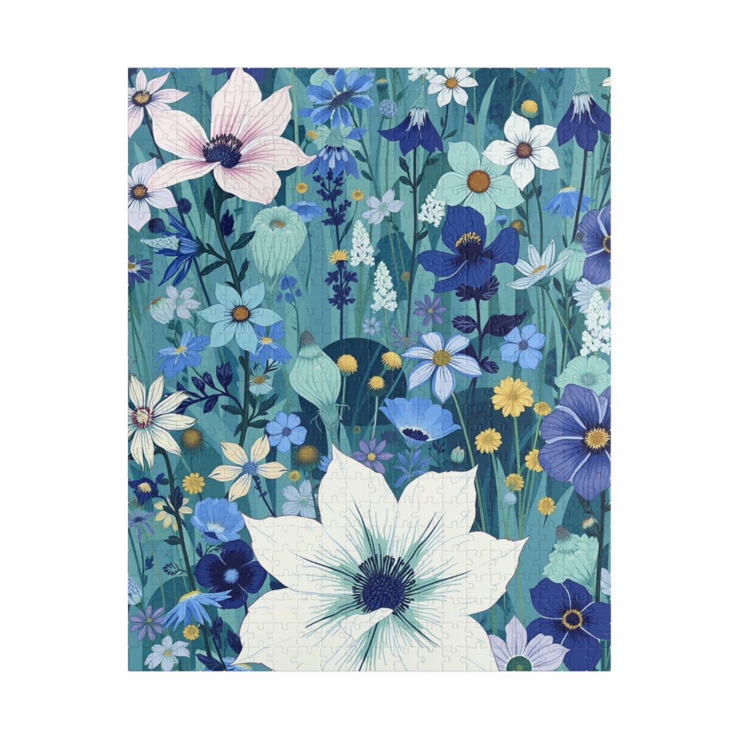 Floral Puzzle - Nature-Inspired Jigsaw Game, Gift for Nature Lovers, Eco-Friendly Solo Fun or Family Entertainment 520 pcs (Vertical) Puzzle The Puzzle Chest