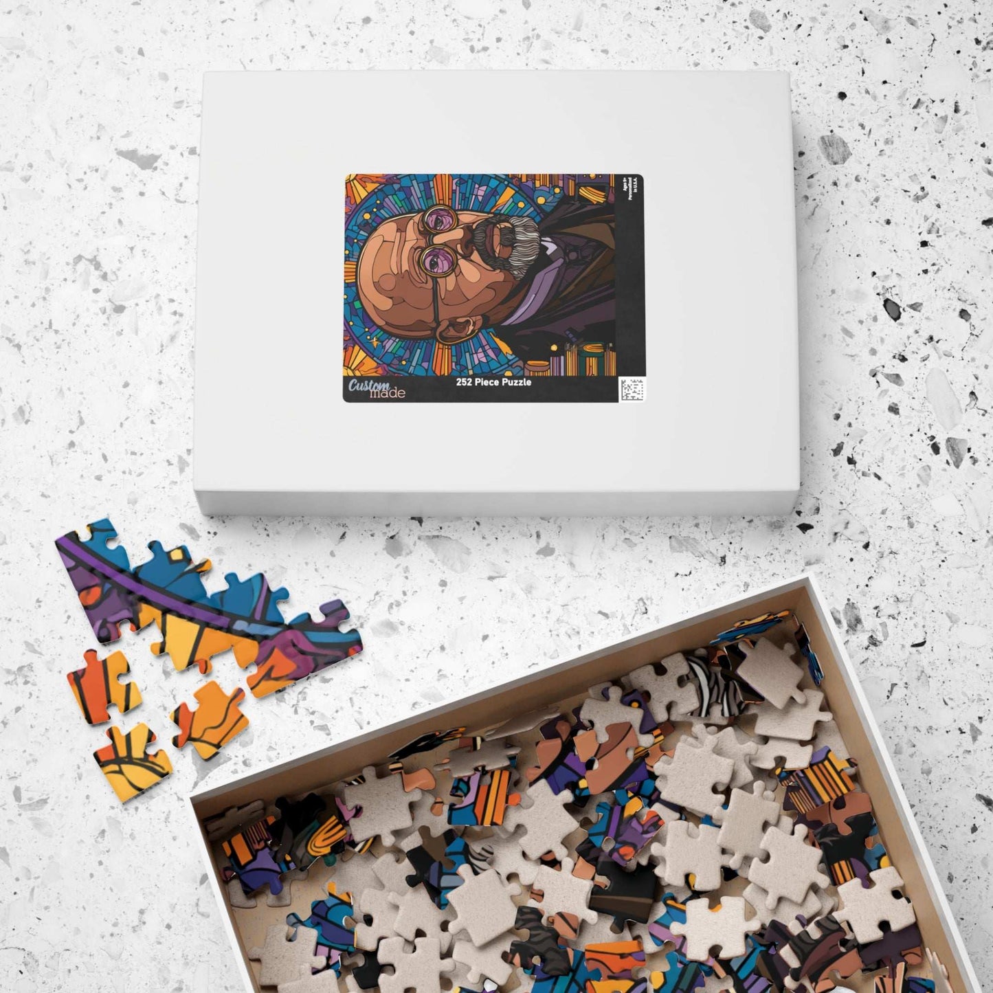 Civil Rights Activist Jigsaw Puzzle, African American History Educational Game, W E B Du Bois Portrait, Black History Puzzle The Puzzle Chest
