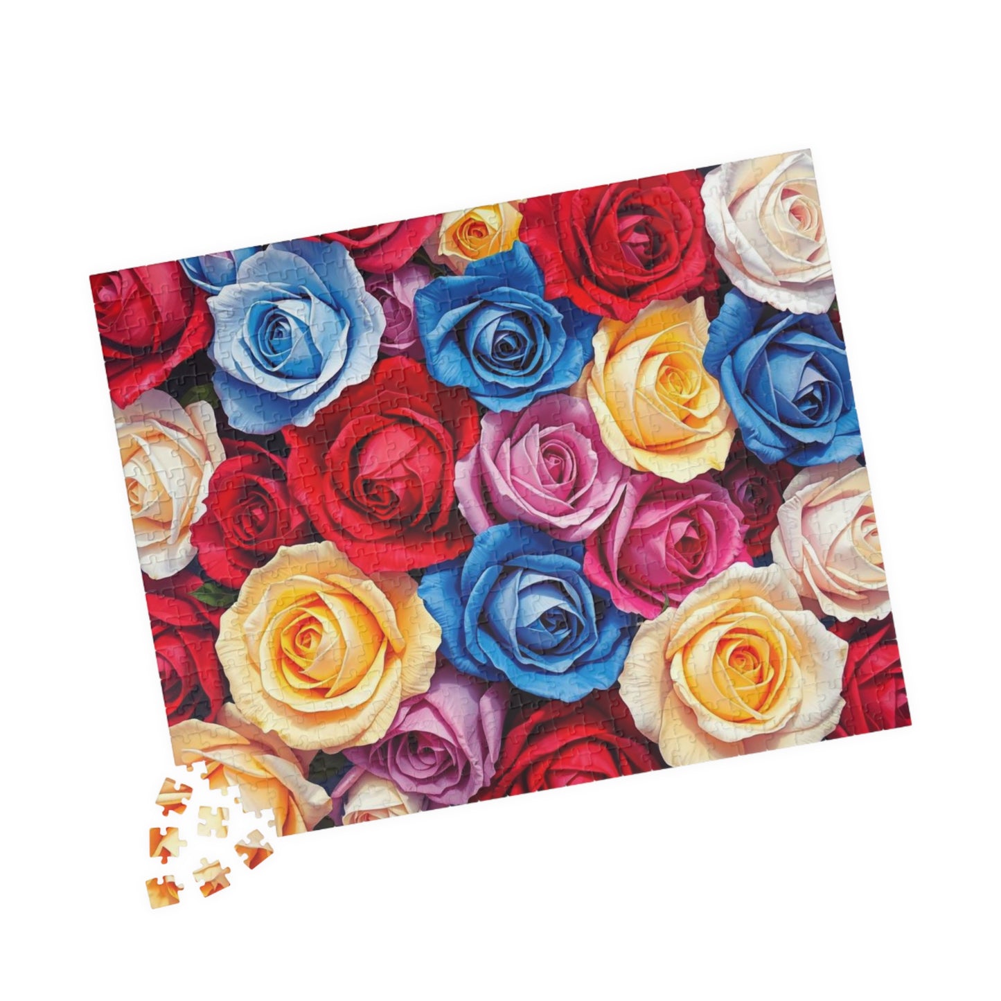 Beautiful Floral Rose Puzzle 1000 Piece Jigsaw Puzzle for Adults Perfect Gift for Family Bonding, Game Night, Flower Lovers, Mental Exercise Puzzle The Puzzle Chest