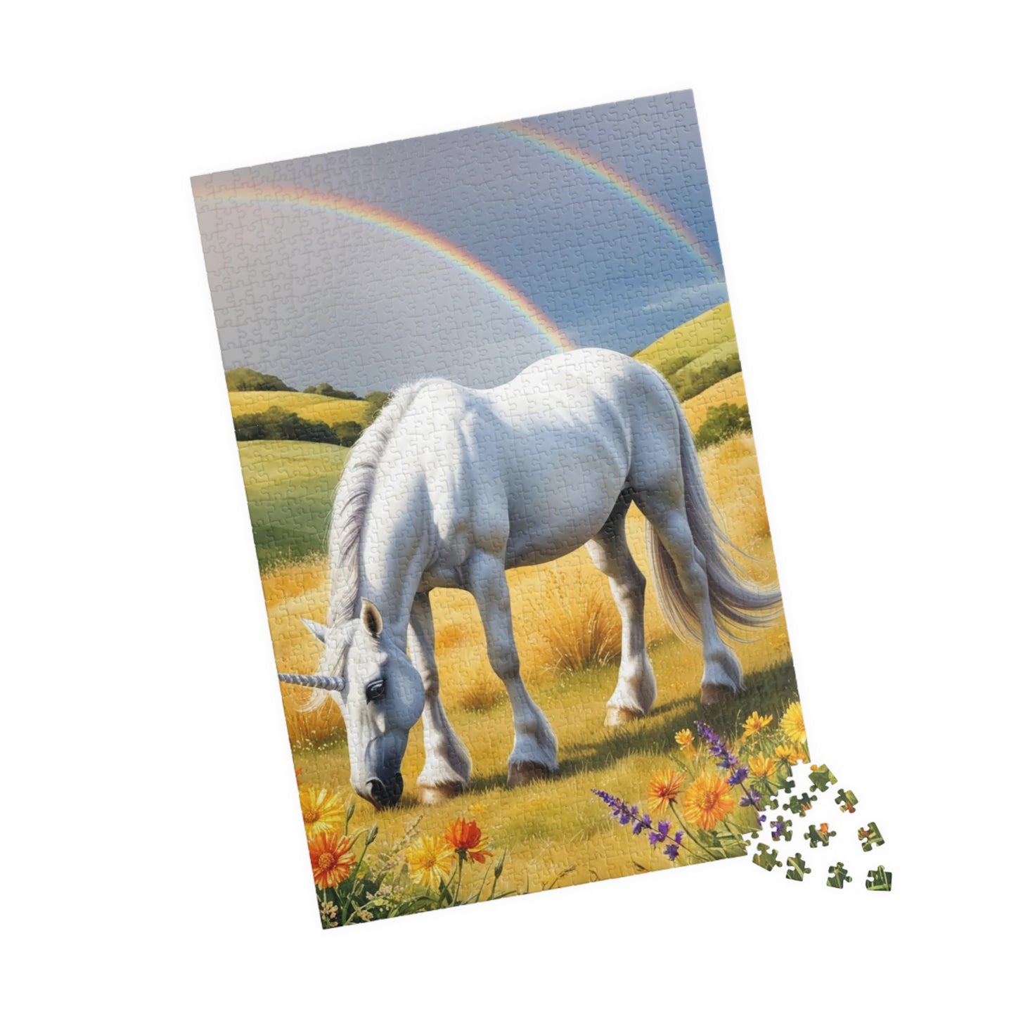 Unicorn Jigsaw Puzzle, Enchanting Mystical Creature 110-1014 Pieces, Perfect Gift for Adults, Fantasy Decor, Family Game Night Puzzle The Puzzle Chest