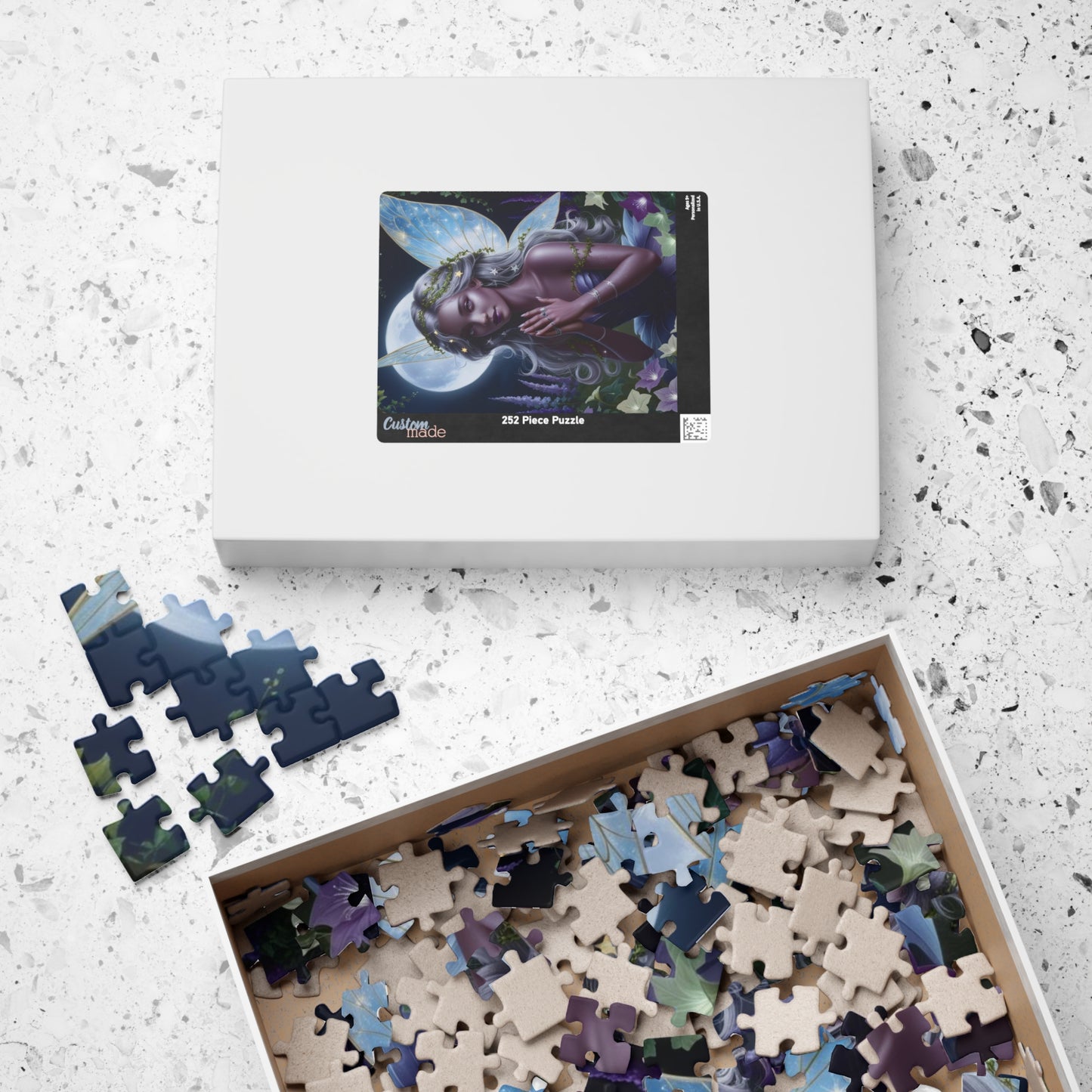 Moonlit Fairy Puzzle | 110-1014 Piece Adult Jigsaw Game | Creative Gift Idea for Puzzle Lover | Mindful Activity for Family Fun Brain Teaser Puzzle The Puzzle Chest