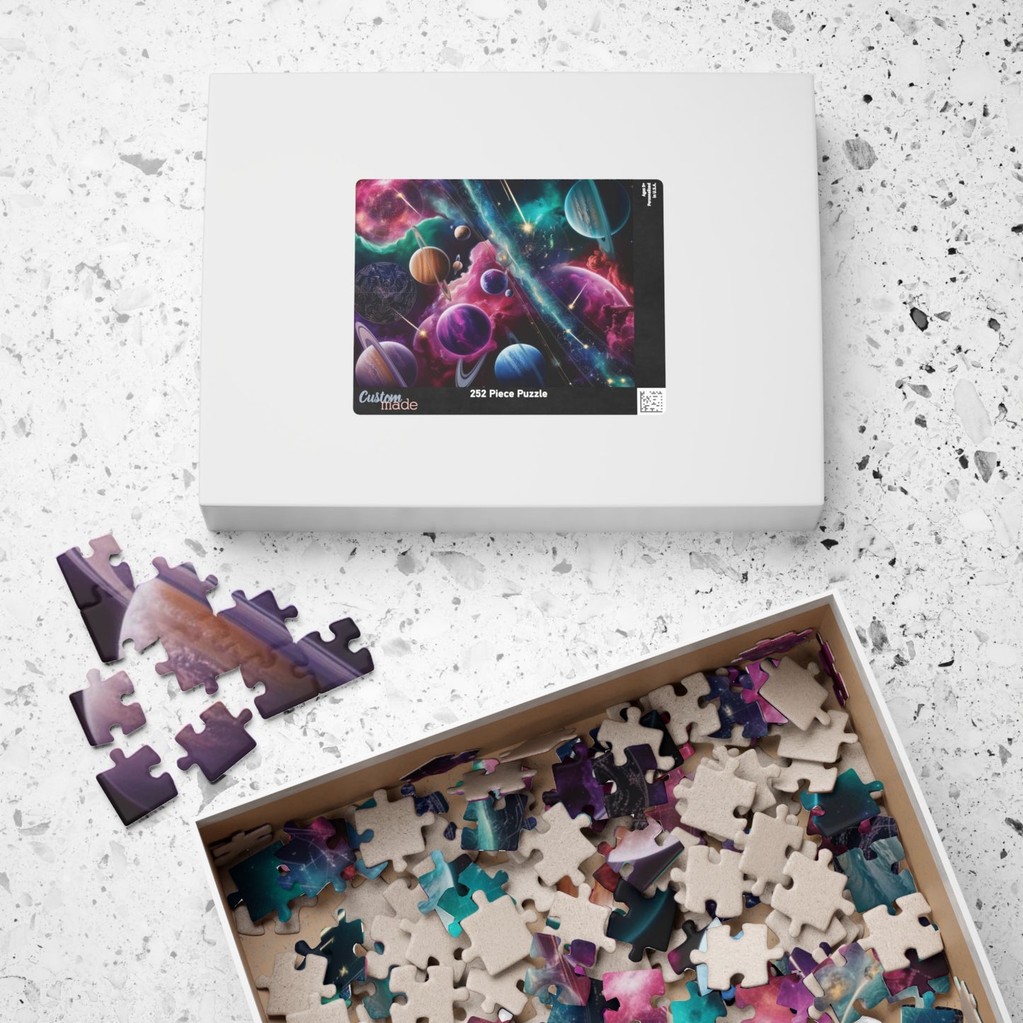 Cosmic Space Puzzle - 110, 252, 520, 1014-piece | Gift for Astronomy Lover, Solo Fun Family Game Night, Educational Fun, Home Decor, Puzzle The Puzzle Chest