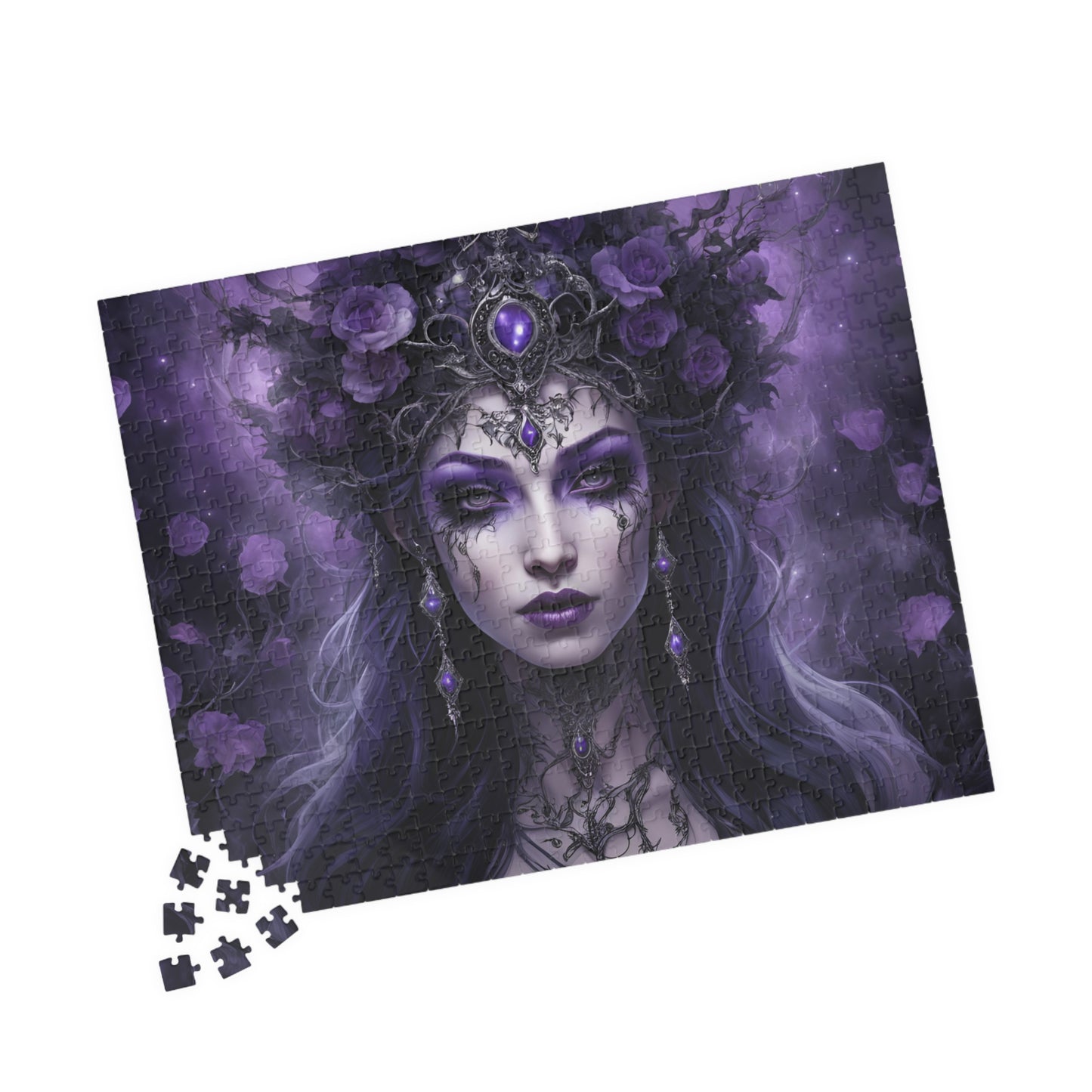 Fairy Queen Gothic Jigsaw Puzzle, 110 252 520 1014-Piece Gifted Unique Game for Adults, Gift Idea for Fantasy Lovers and Puzzle Enthusiasts Puzzle The Puzzle Chest