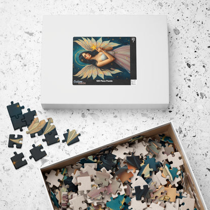 Whimsical Fairy Puzzle, Enchanting Jigsaw Game for All Ages, Perfect Gift for Birthdays, Family Gatherings, Cozy Nights In, Quiet Leisure