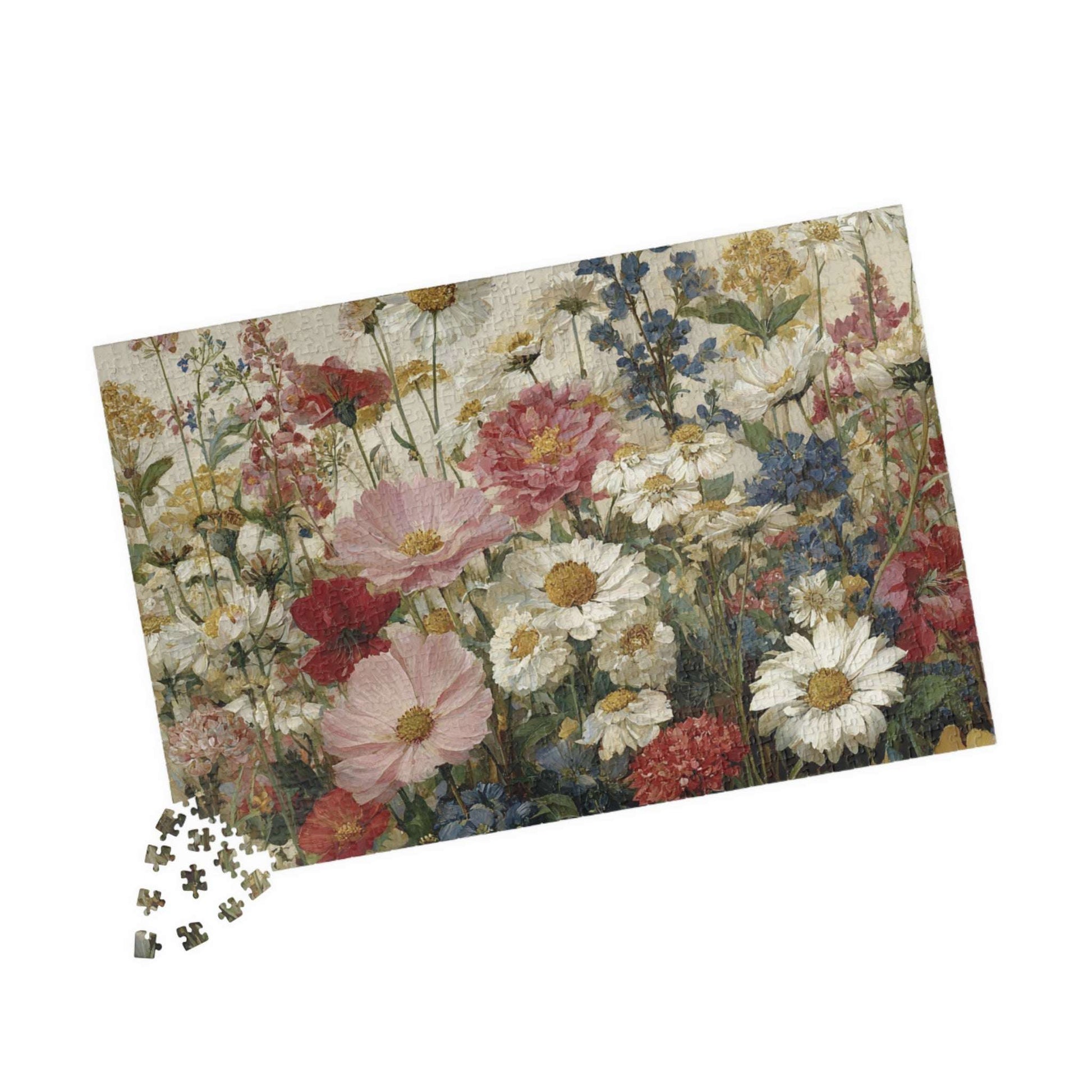 Wildflower Meadow Jigsaw Puzzle — Vintage Floral