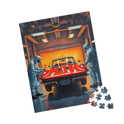Classic Auto Restoration Puzzle, Nostalgic Vehicle Art Puzzle, Auto Enthusiast Gift Puzzle The Puzzle Chest