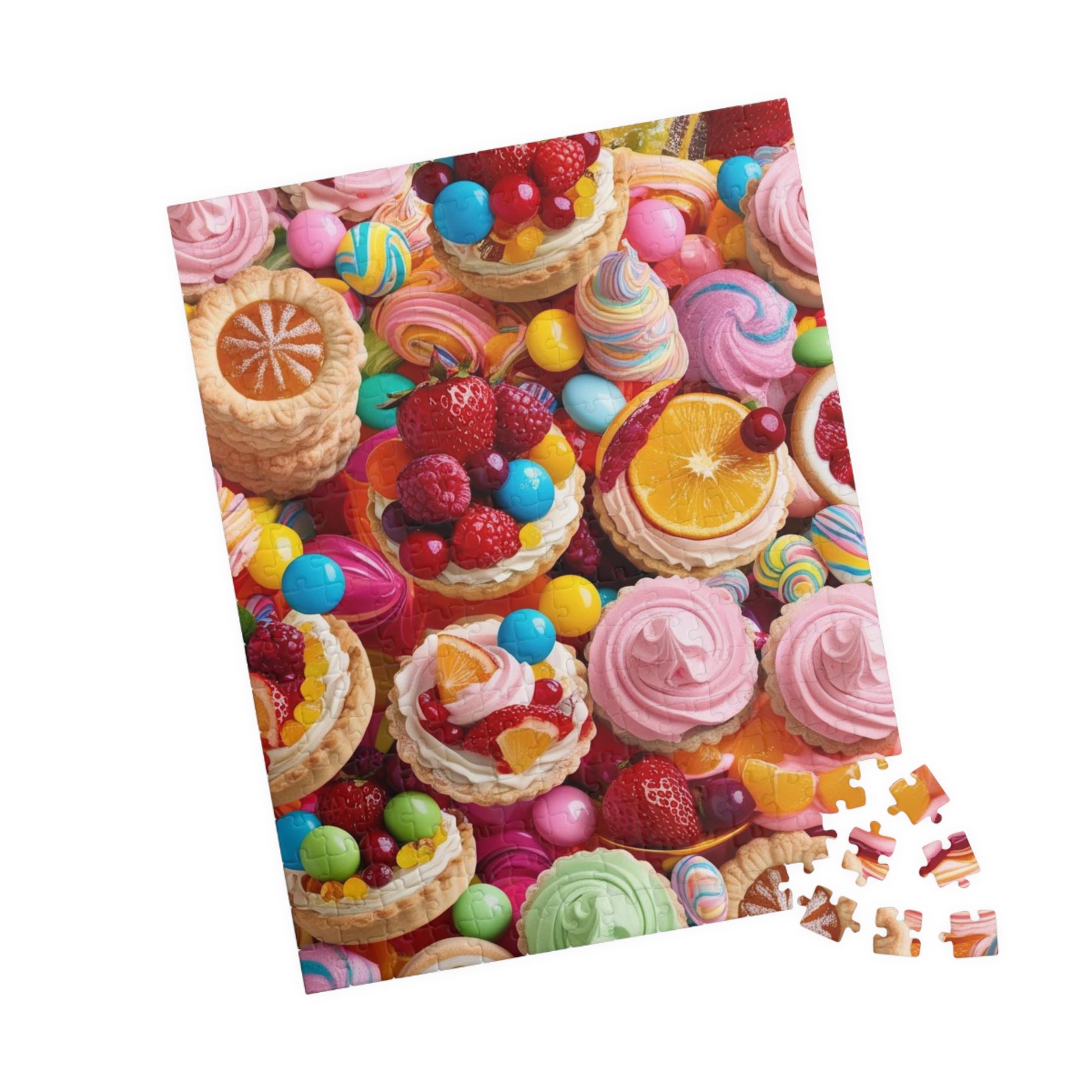 Sweet Treats Collage Puzzle, Perfect for Family or Solo Fun, Birthday Gifts, Rainy Day Entertainment, Holiday Gatherings Puzzle The Puzzle Chest