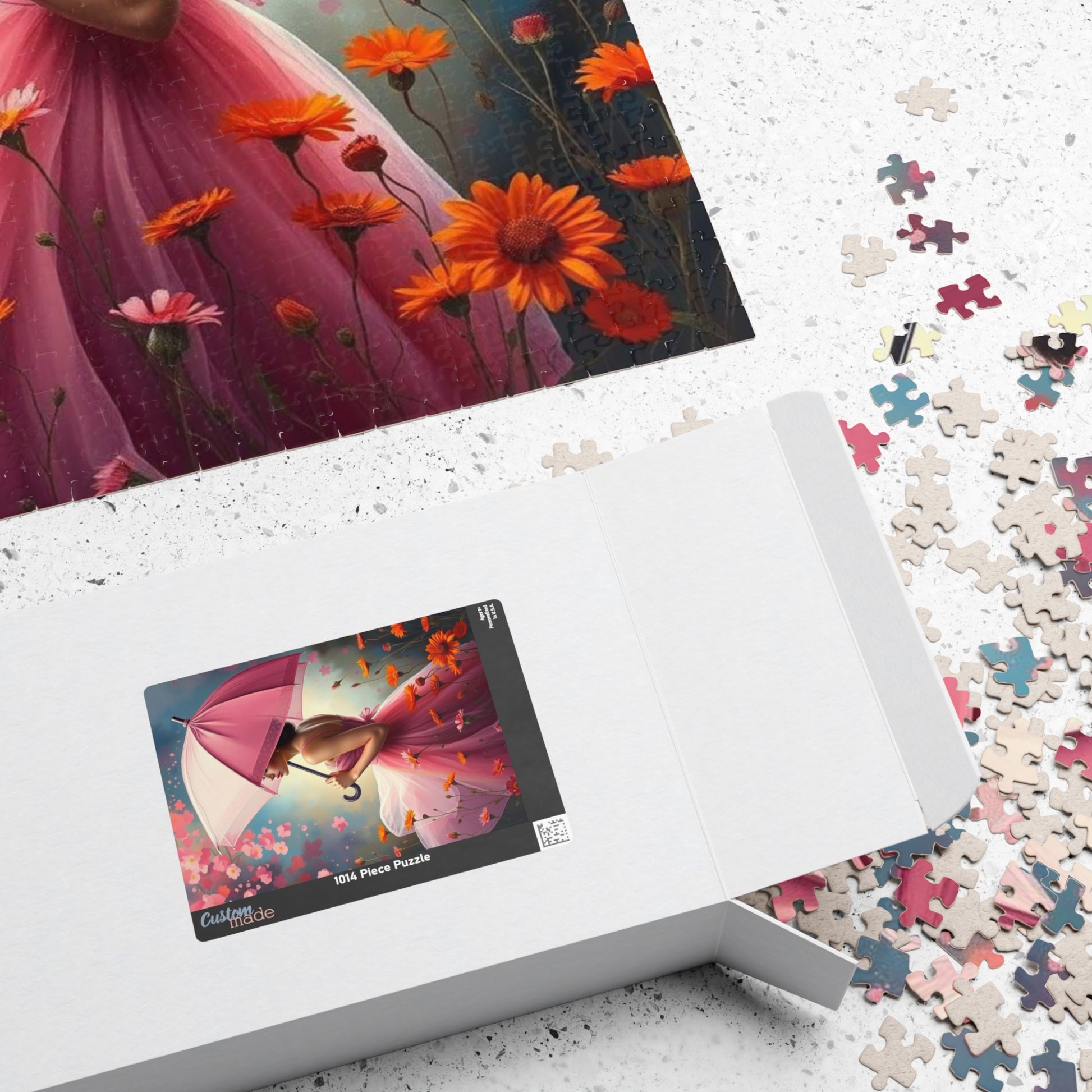 Waltz Through Wildflowers Jigsaw Puzzle - 110, 252, 520, 1014-piece, Adult Holiday Birthday Gift for Art Lovers, Family Activity, Indoor Fun Puzzle The Puzzle Chest
