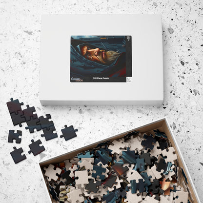 Mystical Wizard Puzzle - Enigmatic Art for Puzzle Lovers, Unique Gift for Adults, Fantasy Decor, Family Fun, Brain Teaser, Holiday Activity Puzzle The Puzzle Chest