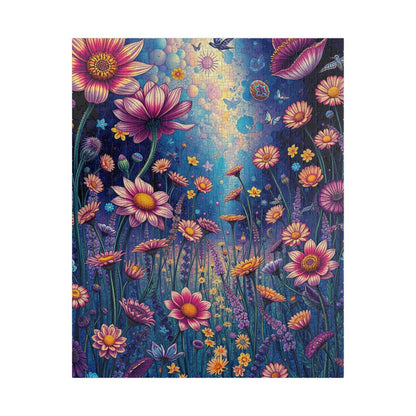 Floral Serenity Puzzle - 110 to 1014 Pieces, Perfect for Family Game Night, Gift for Nature Lovers, Mindful Relaxation, Home Entertainment 520 pcs (Vertical) Puzzle The Puzzle Chest