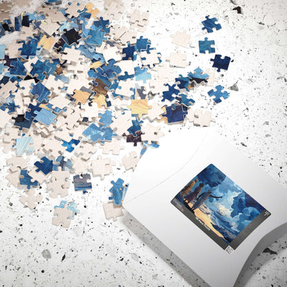 Ancestral Voyage Jigsaw Puzzle: Black Art, Afrocentric Artwork Puzzle The Puzzle Chest
