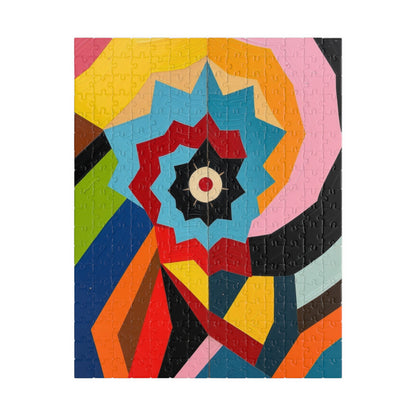 Colorful Abstract Art Puzzle for Fun Family or Solo Activity 252 pcs (Vertical) Puzzle The Puzzle Chest