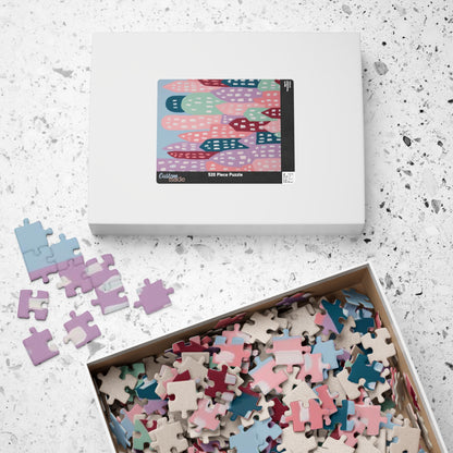 Abstract Cityscape Jigsaw Puzzle, Fun Home Activity Game Puzzle The Puzzle Chest