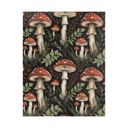 Vintage Mushroom Collage Jigsaw Puzzle, Nature Inspired Toadstool Art, Fun Fungi Game for Family Bonding, Puzzle Lover Best Unique Gift 252 pcs (Vertical) Puzzle The Puzzle Chest